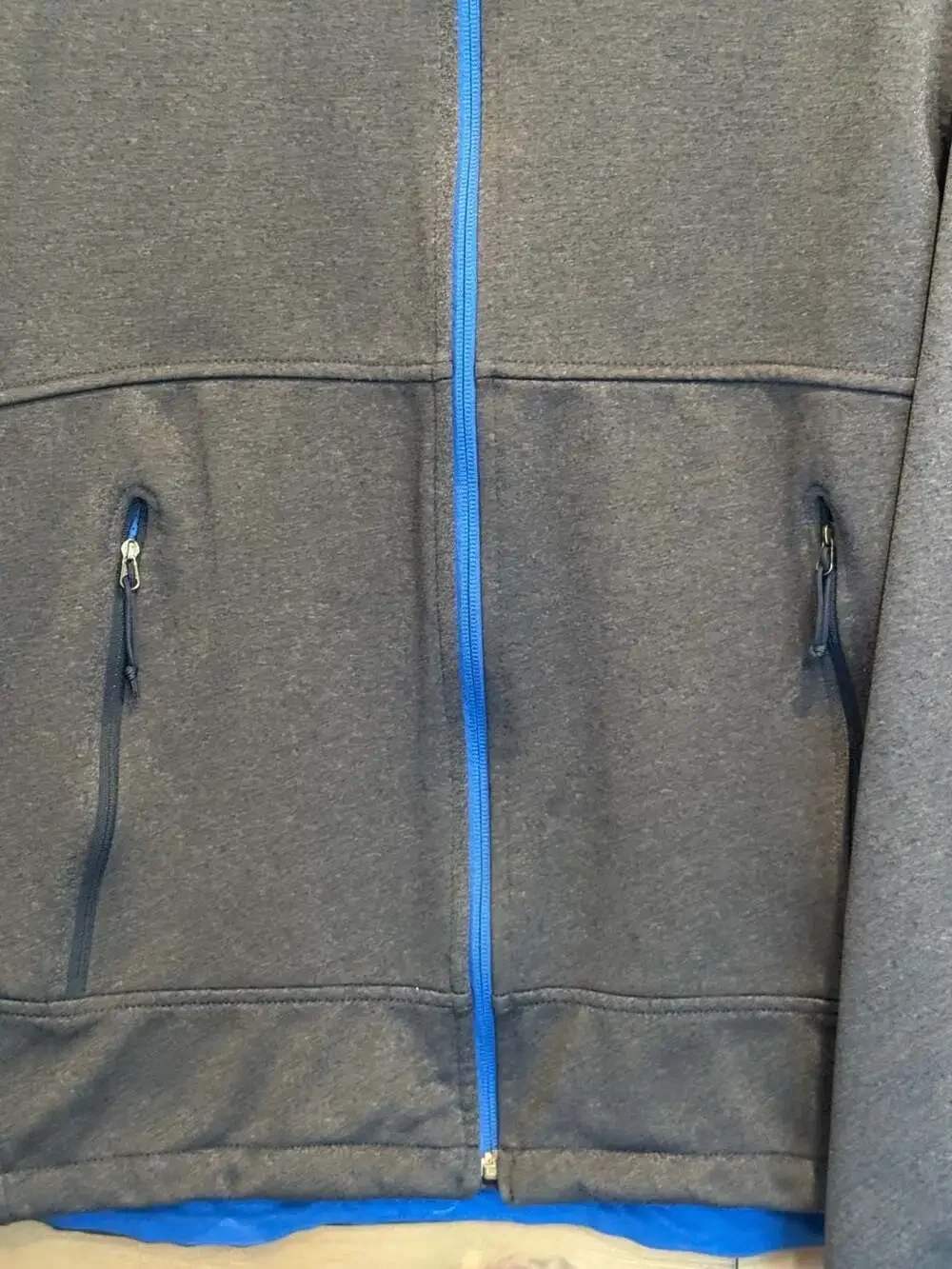 The North Face Snowmass Colorado Full Zip Fleece Jacket Charcoal Medium